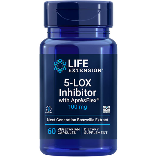 5-LOX Inhibitor with ApresFlex, 60 Vegetarian Capsules, Life Extension