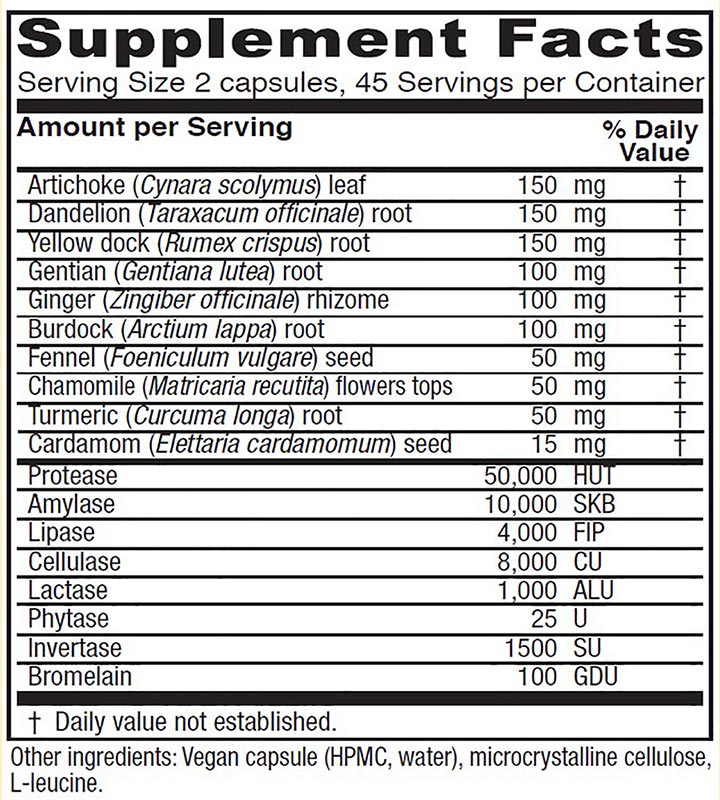 Bitters Extra, Value Size, 90 Vegetarian Capsules, Vitanica