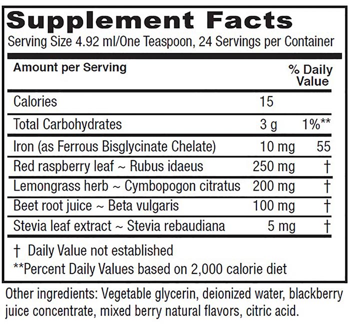 Iron Tonic, 4 oz, Vitanica
