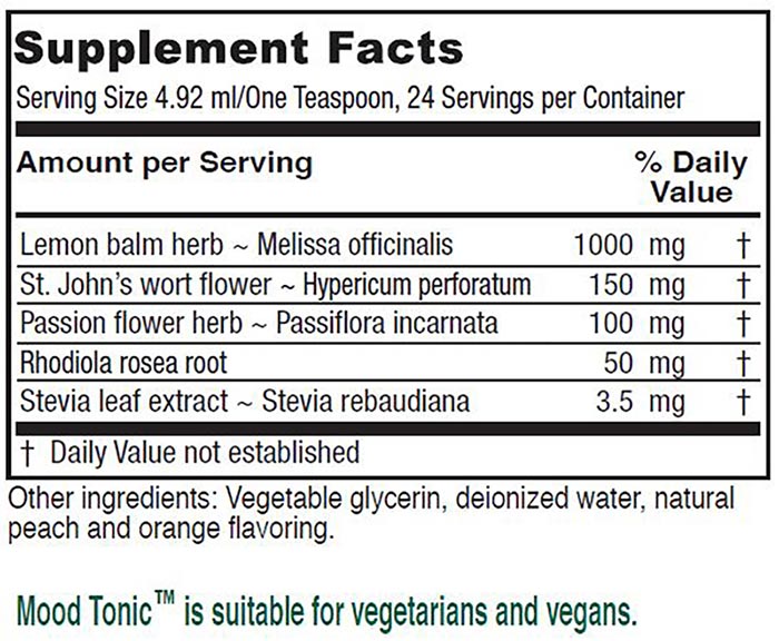 Mood Tonic, 4 oz, Vitanica