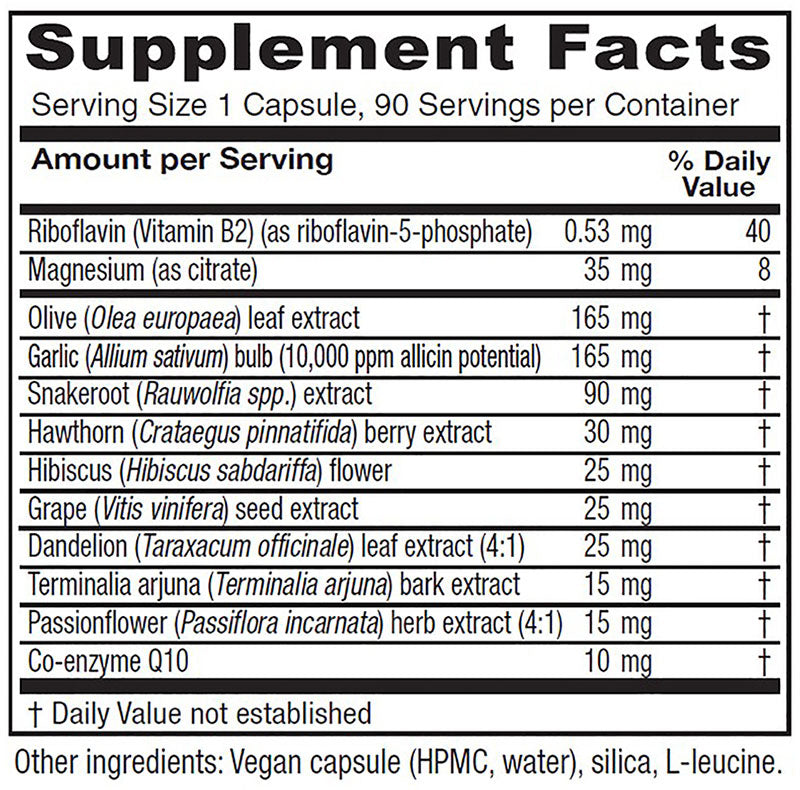 Rauwolfia Extra, 90 Vegetarian Capsules, Vitanica