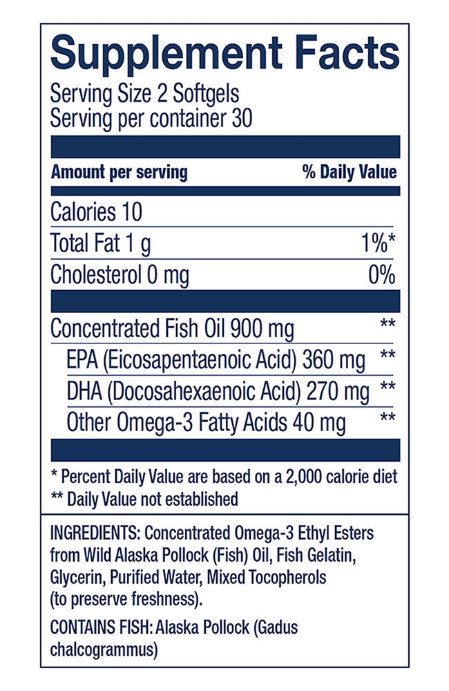 Wild Alaskan Fish Oil - Easy Swallow Minis, 60 Softgels, Wiley's Finest