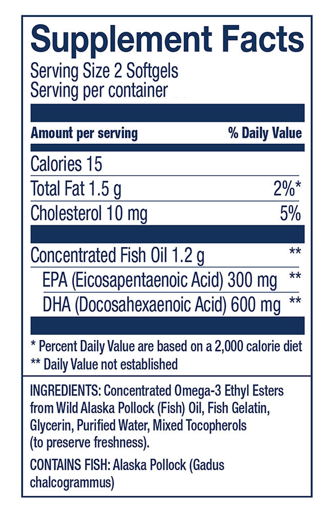 Wild Alaskan Fish Oil - Peak DHA, Value Size, 180 Softgels, Wiley's Finest