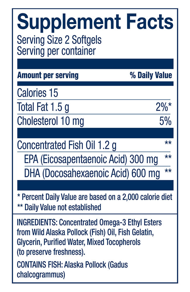 Wild Alaskan Fish Oil - Prenatal DHA, Value Size, 180 Softgels, Wiley's Finest