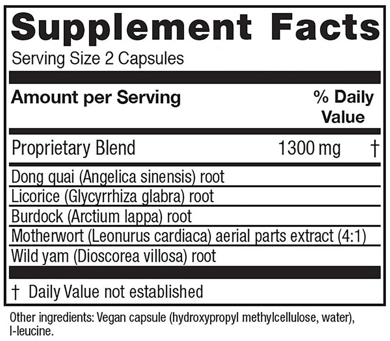 Women's Phase II, Menopause Support, 90 Vegetarian Capsules, Vitanica