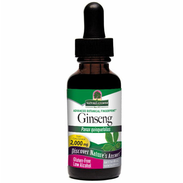 American Ginseng Root Extract Liquid 1 oz from Nature's Answer ...