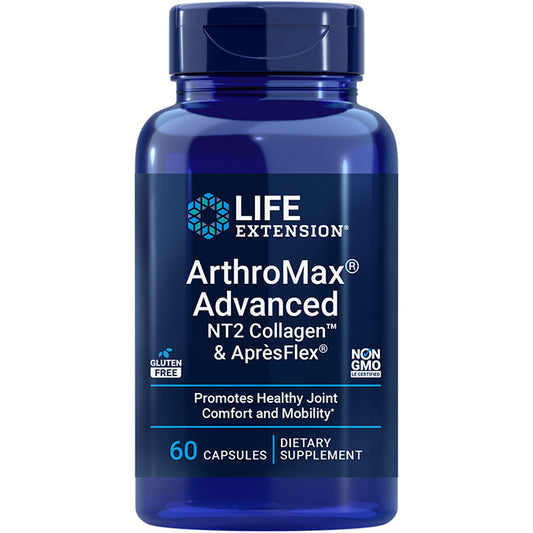 ArthroMax Advanced with NT2 Collagen & ApresFlex, 60 Capsules, Life Extension