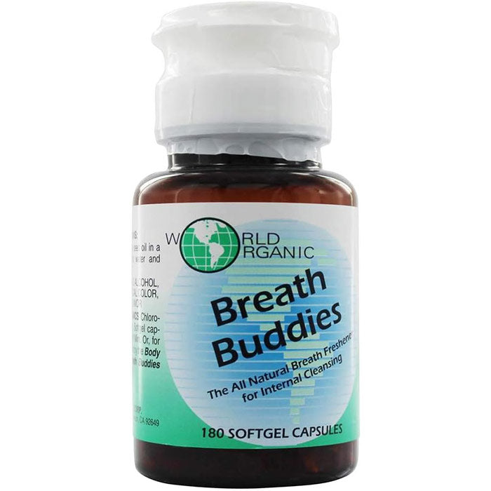 Breath Buddies, 180 Softgels, World Organic