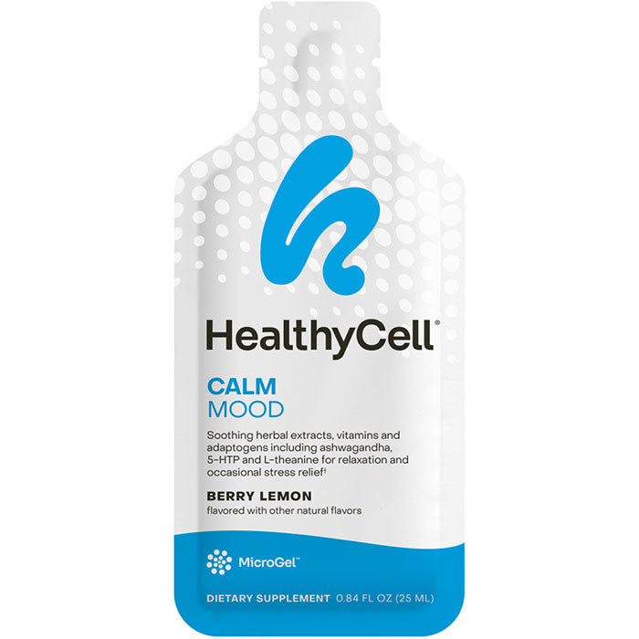 Calm Mood, 0.84 oz x 14 Gel Packs, HealthyCell