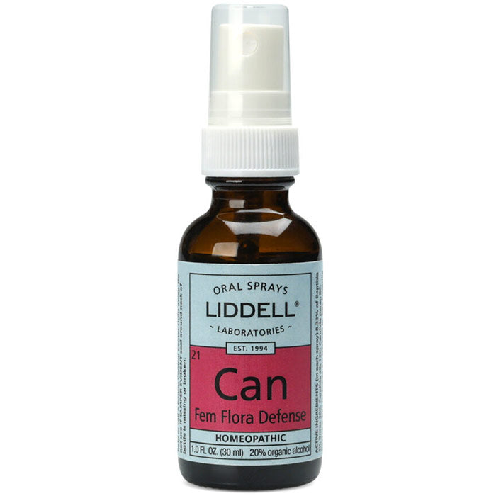 Liddell Fem Flora Defense Homeopathic Oral Spray, 1 oz