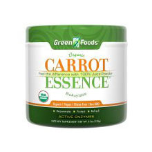 Carrot Essence Powder, 5.3 oz, Green Foods Corporation