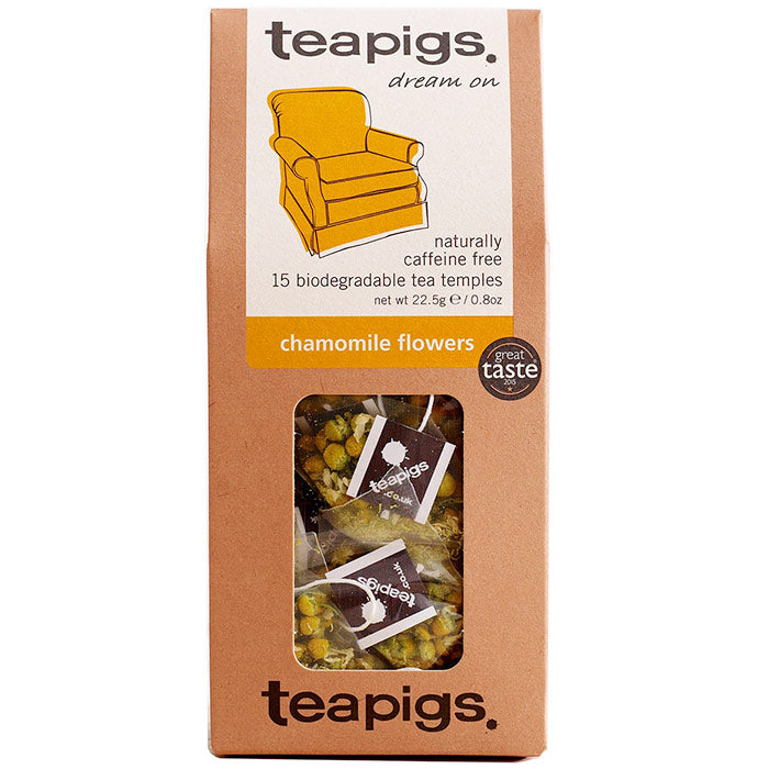 Chamomile Flowers, 15 Tea Temples, Teapigs