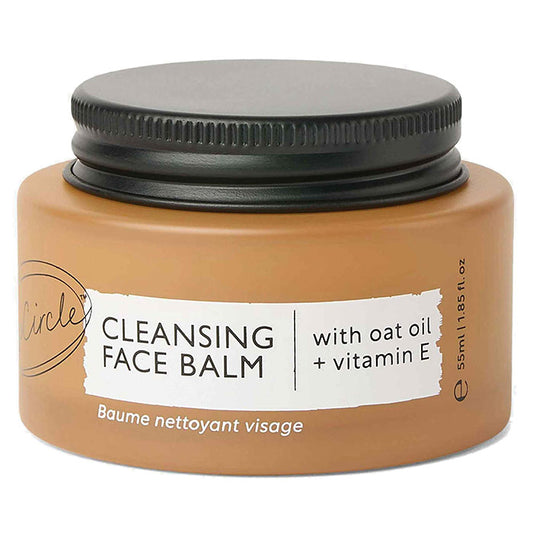Cleansing Face Balm with Oat Oil + Vitamin E, 1.85 oz, UpCircle Beauty