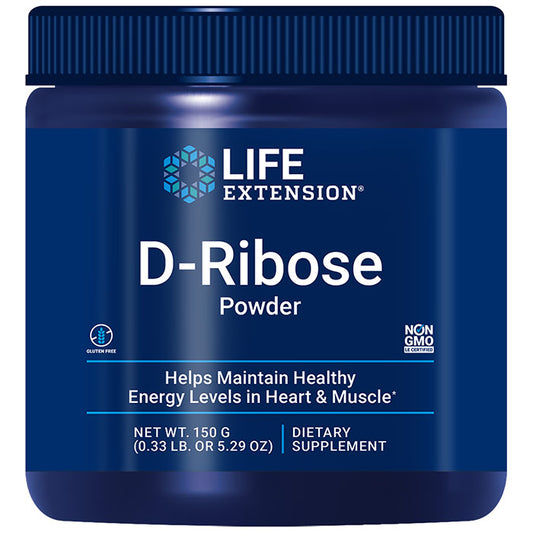 D-Ribose Powder, 150 g, Life Extension