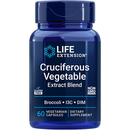 Cruciferous Vegetable Extract Blend, 60 Vegetarian Capsules, Life Extension