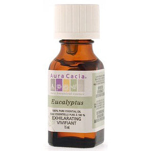 AURA CACIA Olio Essenziale Biologico Di Eucalipto Radiata – 7,4 Ml – Puro E Naturale