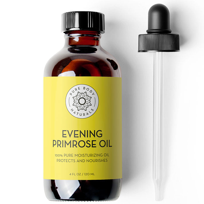 Evening Primrose Oil, 4 oz, Pure Body Naturals