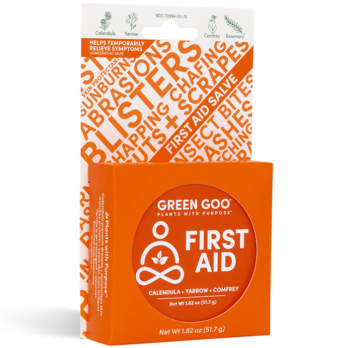 First Aid Salve, 1.82 oz Tin, Green Goo