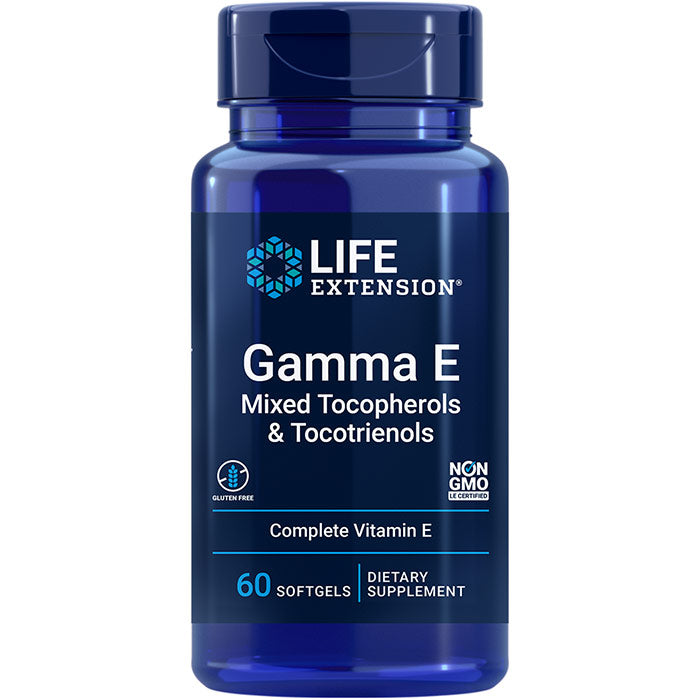 Gamma E Mixed Tocopherols & Tocotrienols, 60 Softgels, Life Extension