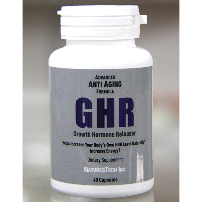 Advanced GHR Formula by NaturesTech | 40 Anti-Aging Capsules