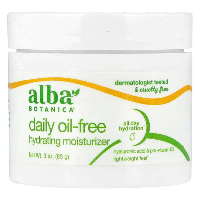 Daily Oil-Free Hydrating Moisturizer, 3 oz, Alba Botanica