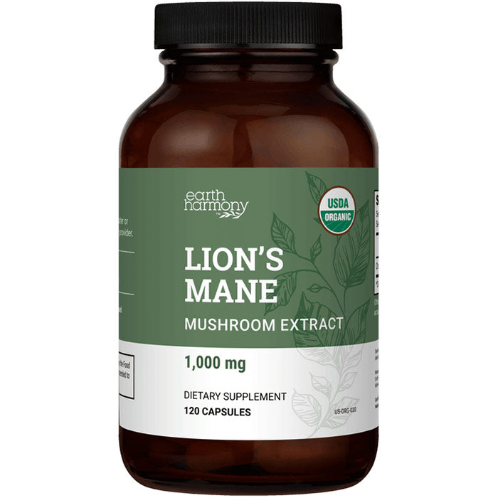 Lion's Mane, 120 Capsules, Earth Harmony