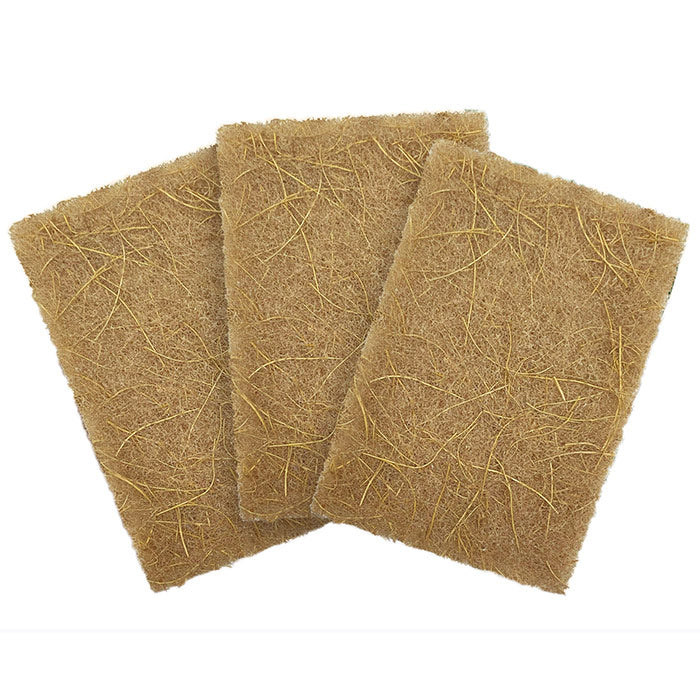 Non-Scratch Plant-Based Scouring Pads, 3 ct, Airnex
