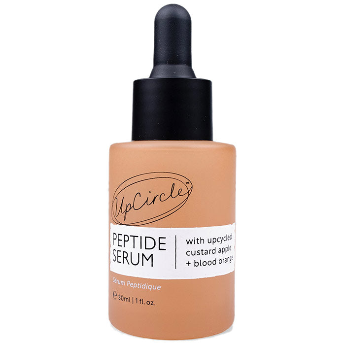 Peptide Serum with Upcycled Custard Apple + Blood Orange, 1 oz, UpCircle Beauty