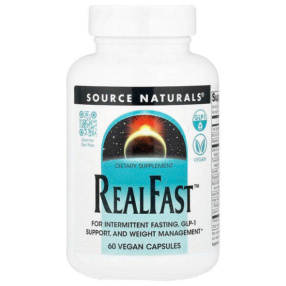 RealFast for Weight Management, 60 Vegan Capsules, Source Naturals