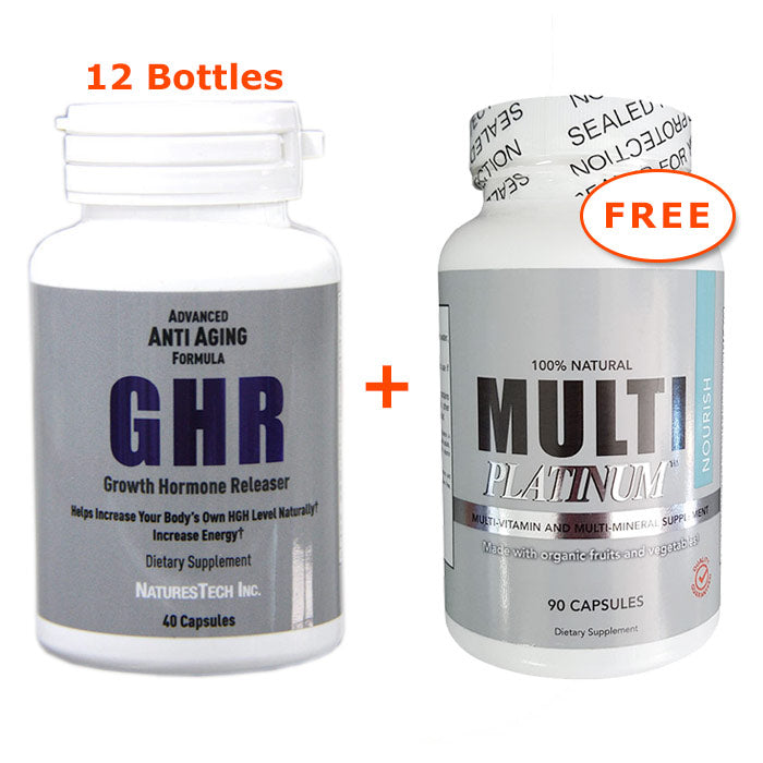 Regular GHR Case Deal: Get 1 Free Bottle of Multi-Platinum