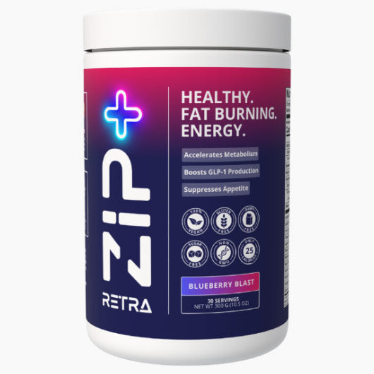 Retra ZIP+ Fat Burner, Blueberry Blast, 300 g (10.5 oz)