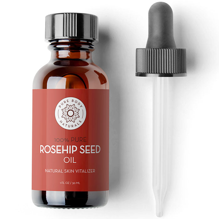 Rosehip Seed Oil, 1 oz, Pure Body Naturals