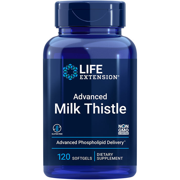 Advanced Milk Thistle, Value Size, 120 Softgels, Life Extension