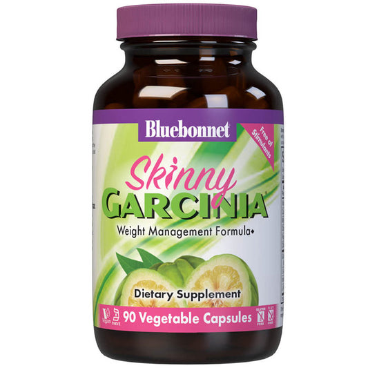 Skinny Garcinia, Weight Management Formula, 90 Vegetable Capsules, Bluebonnet Nutrition