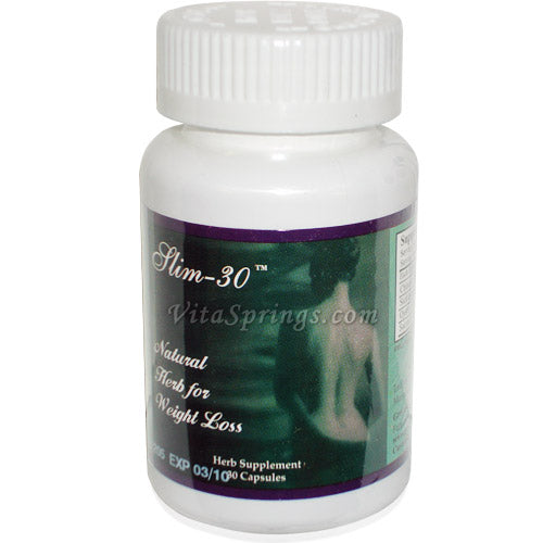 Slim 30 Natural Herb for Weight Loss - Healthy slimming with herbal extracts