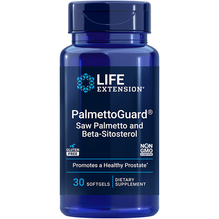 Saw Palmetto PalmettoGuard with Beta-Sitosterol, 30 Softgels, Life Extension