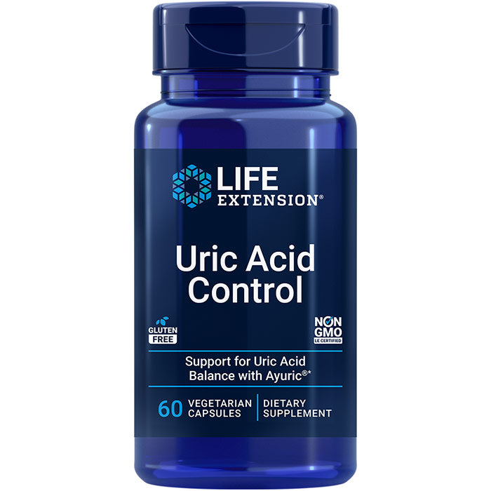 Uric Acid Control, 60 Vegetarian Capsules, Life Extension