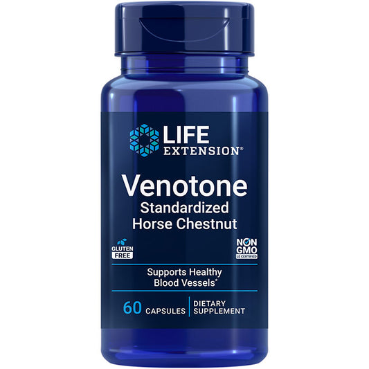 Venotone, Standardized Horse Chestnut Seed Extract, 60 Capsules, Life Extension