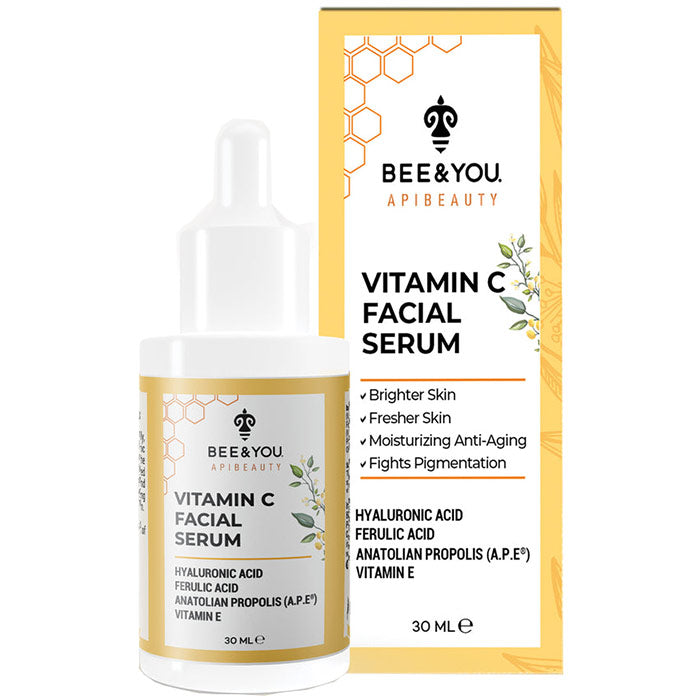 Vitamin C Facial Serum, 1 oz, Bee & You