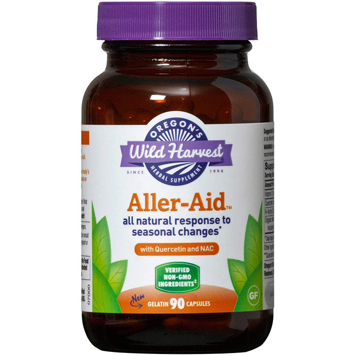 Aller-Aid with Quercetin, 90 Capsules, Oregon's Wild Harvest