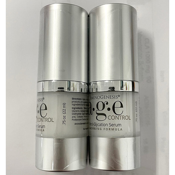 AminoGenesis AGE Control - Advanced Anti-Glycation Serum for Youthful Skin