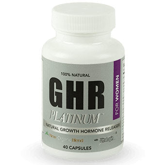 GHR Platinum for Women - Natural Growth Hormone Booster for Energy & Longevity