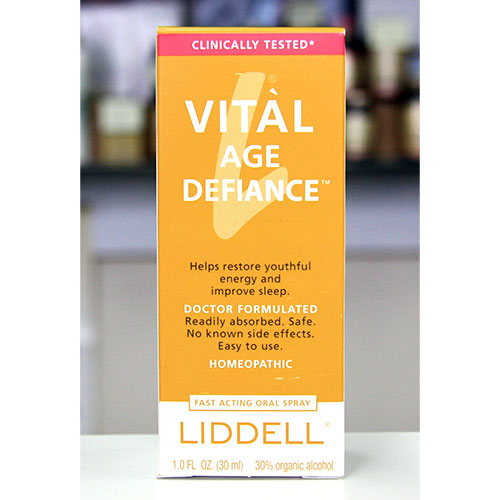 Liddell Vital Age Defiance HGH Oral Spray | Anti Aging Formula, 1 oz