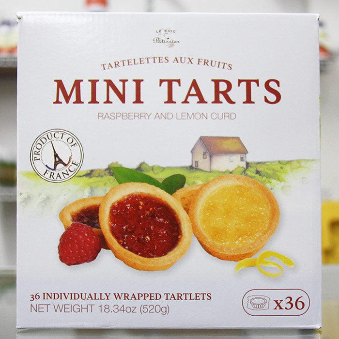 Le Chic Patissier Mixed Berries Mini Tarts, 19.05 oz (540 g)