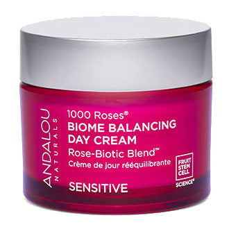 1000 Roses Biome Balancing Day Cream, 1.7 oz, Andalou Naturals