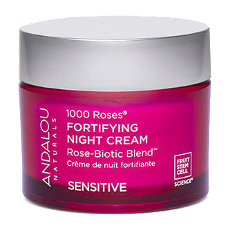 1000 Roses Fortifying Night Cream, 1.7 oz, Andalou Naturals