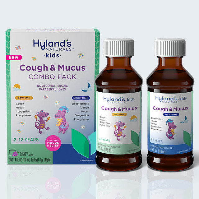 Kids Cough & Mucus Day & Night Combo Pack, 8 oz, Hyland's