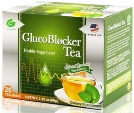 Glucoblocker Tea, 20 Sachets/Box, Longreen Corporation