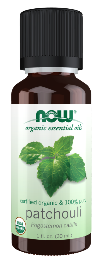 Organic Essential Oils, Patchouli, 1 fl oz (30 ml), Now Foods
