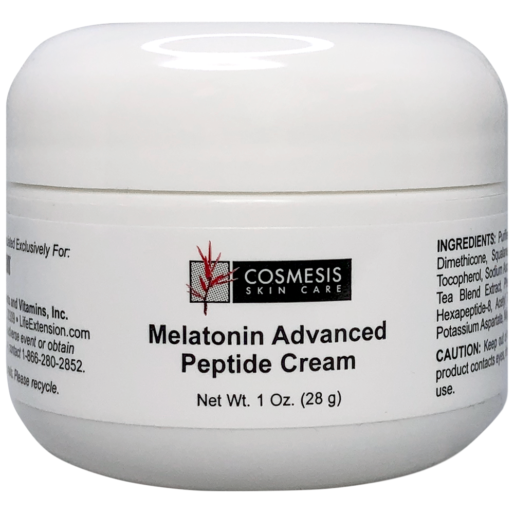 Melatonin Advanced Peptide Cream, 1oz, Life Extension